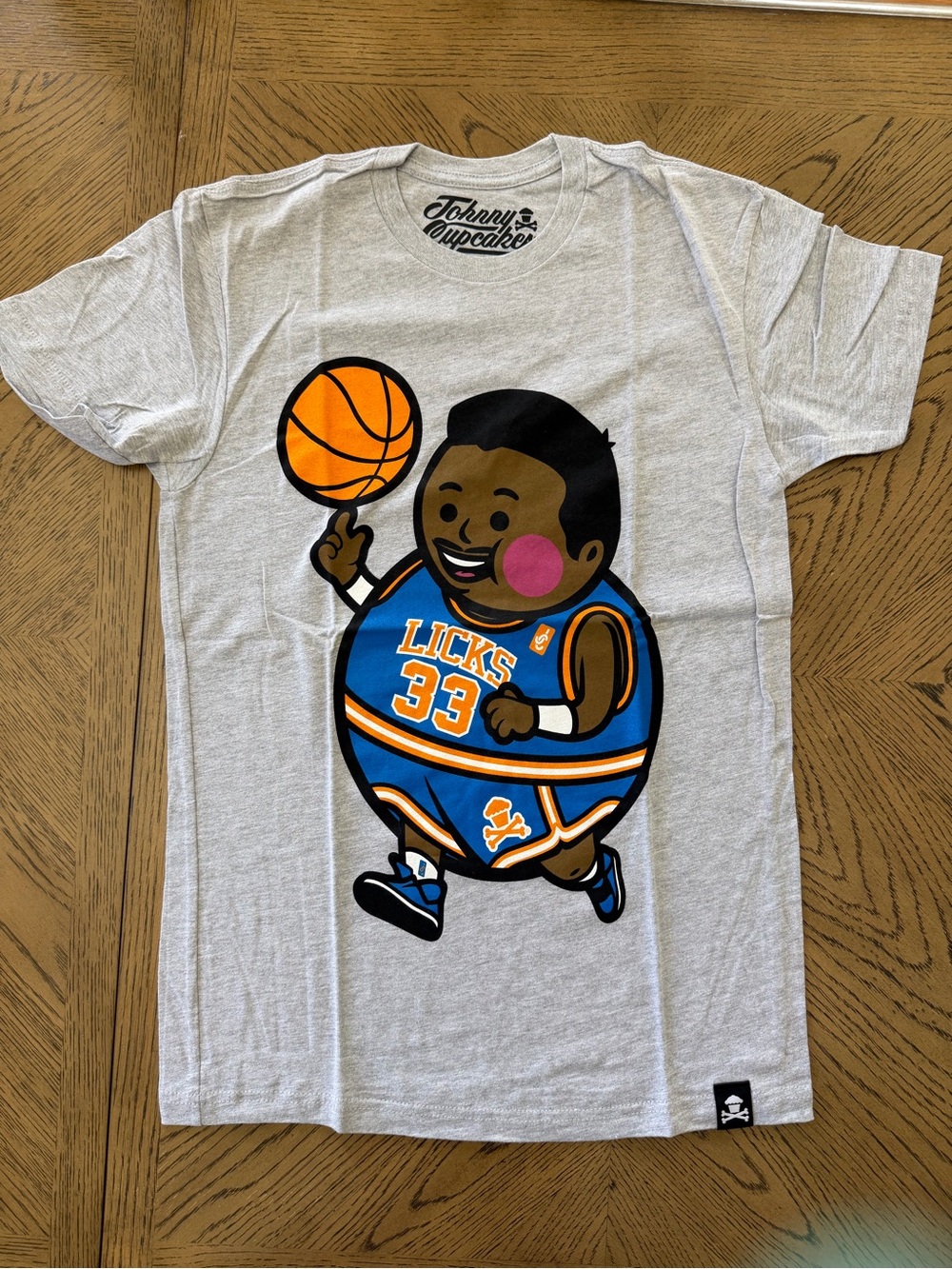 RARE - Men’s Johnny Cupcakes ‘Big Kid Ewing’ Tee